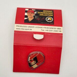 Michael Schumacher Collection Helmet Lapel Pin Official Licensed Product Ferrari